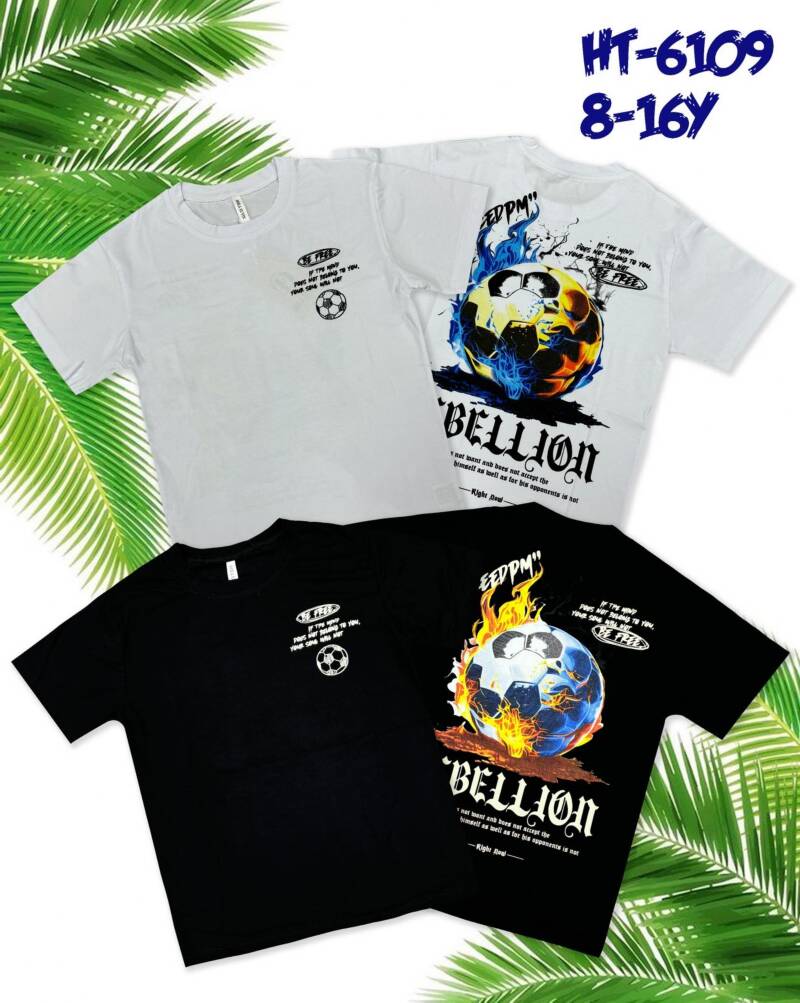 Bluzka chłopięce. Roz 8-16. 1 Kolor Paczka 5 szt. 1